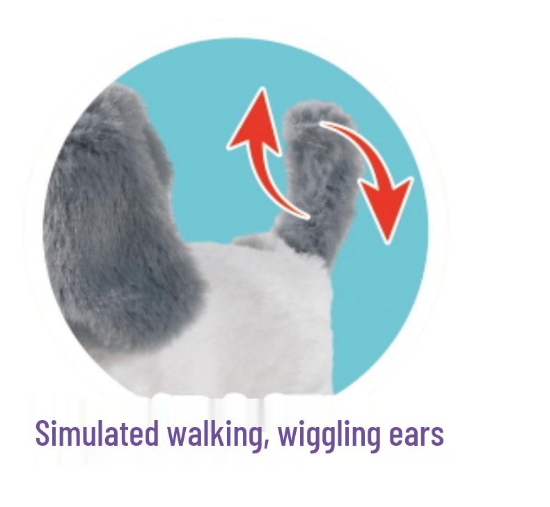 Lezhiyoupin Cărucior Drăguț pentru Animale de Companie și Cutie de Depozitare pentru Cățeluși, Iepuri și Pisoi