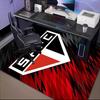 Pau-lo Fc Emblem Printed Office Carpet Chair Cushion  Entryway Rug, Rugs for Living Room, Bedroom Christmas gifts