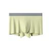 Seamless Men's Mid-Waist Modal Underwear with Breathable Antibacterial Crotch, Solid Color, Large Size