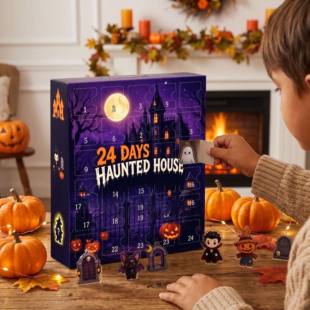 Halloween Countdown Calendar 2026 2D Design