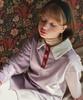 Dear Fear Color Block Velour Dress Light Purple
