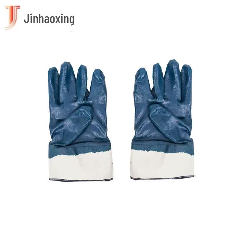 Jinhaoxing Dipped Oil-Resistant Gloves синий