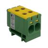 Double Busbar Connector PE 35mm2 Al/Cu 4-Hole Protective For Busbar