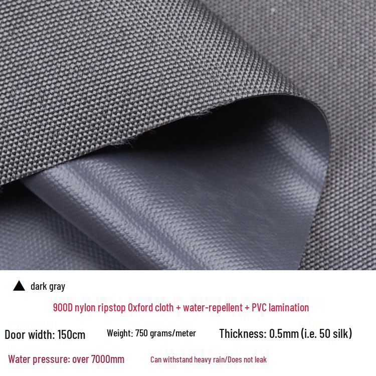 Thickened 900D Waterproof Oxford Cloth Outdoor Sunshade Tent Canvas
