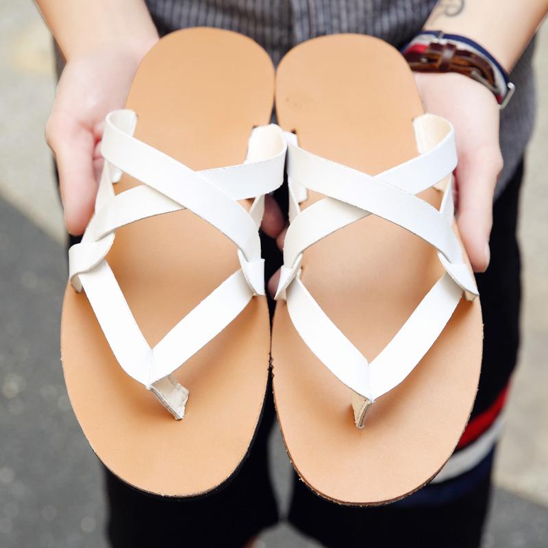 Fashion Summer Men Roman Sandals High Quality Outdoor Beach Shoes Personalized Fashion Handwoven High Quality Sandals and Slippers