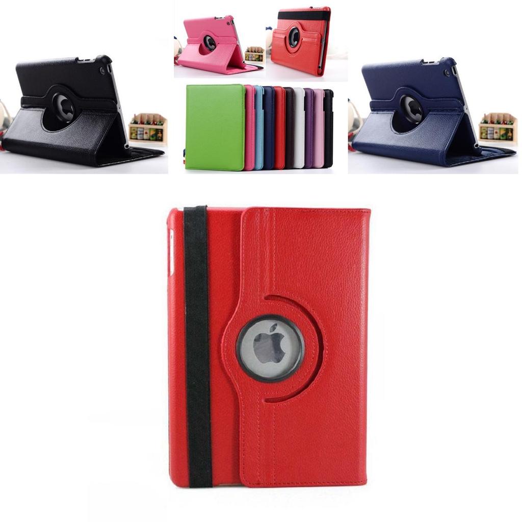 360 Rotating Degree Handmade Bling Glitter Rhinestones Magnetic Case For Ipad