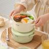 FumaiDe Enamel Noodle Bowl Set with Cutlery