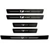1/4/5Pcs Car Door Sill Scuff Plate Decor Carbon Fiber Stickers For Lexus ES350 IS350 LS400  330 IS300h  400h GS300 LX570 LS460 AEH1