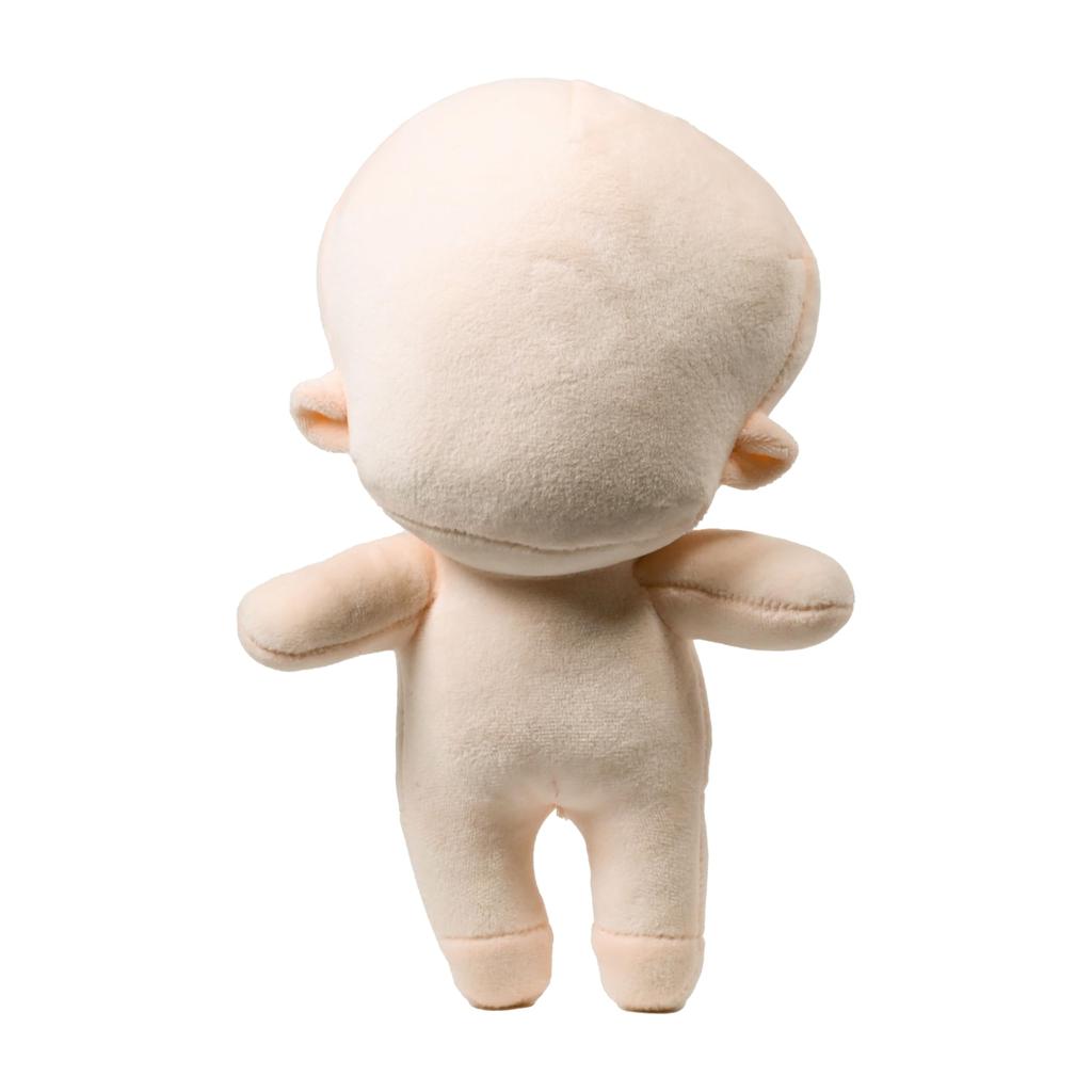 Custom Plush Body, Approx. 20cm, Skeleton Included, Doll Base for Oshikatsu and Handmade Crafts (Long Legs)