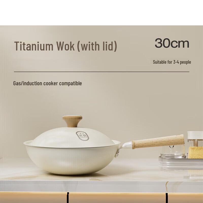 Вок Yoshida Craftsman из кованого железа с антипригарным покрытием