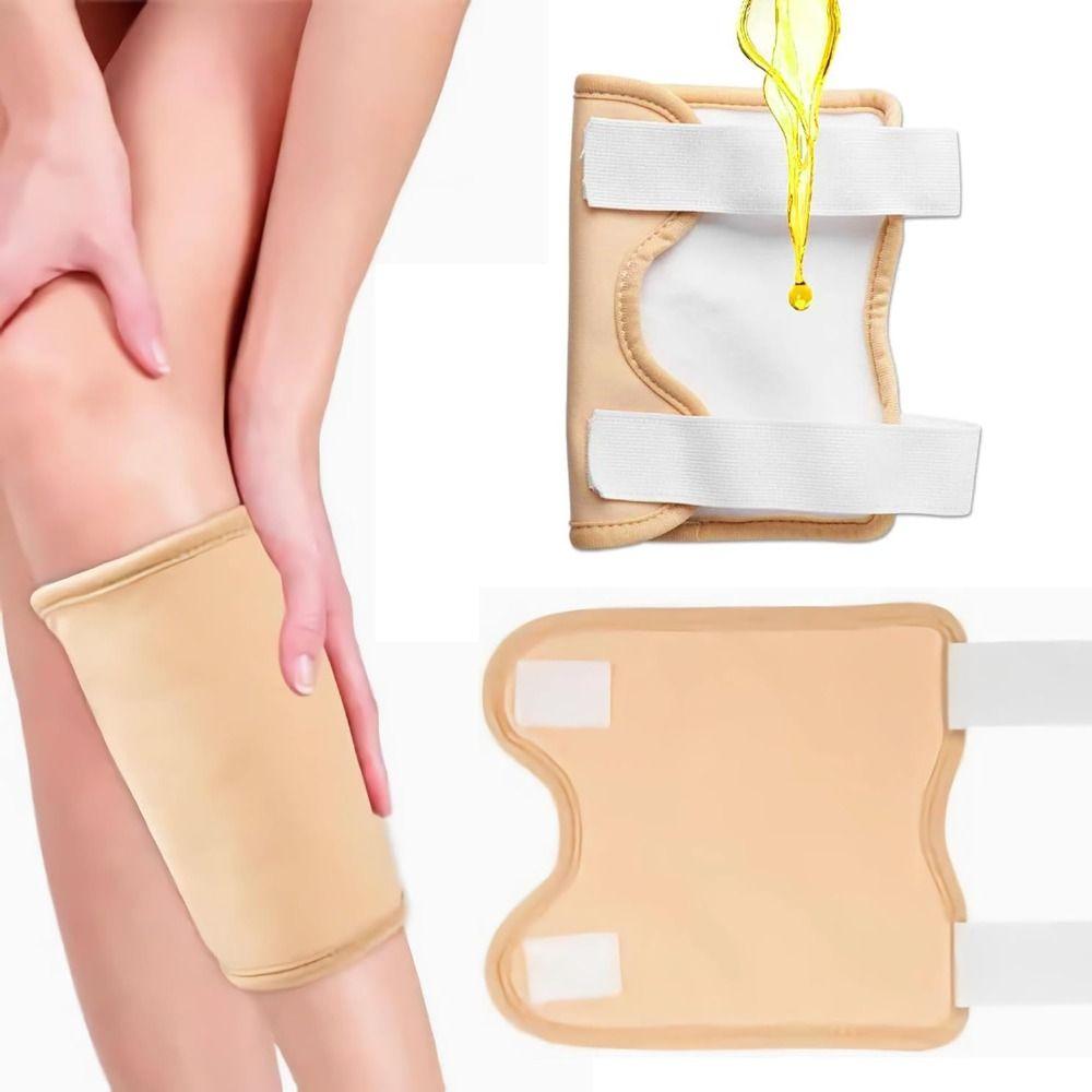 Soft Castor Oil Pack Wrap Flannel Castor Anti-Slip Castor Oil Compress Pads Wraps Reusable Washable Castor Oil Wraps