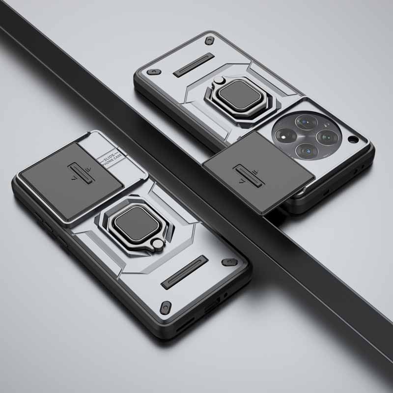 Slide Lens Camera Case For Oneplus 11 12 11R 12R ACE 2 3 Pro Nord CE 3 4 Lite N30 SE Shockproof Protecctive Back Phone Cover