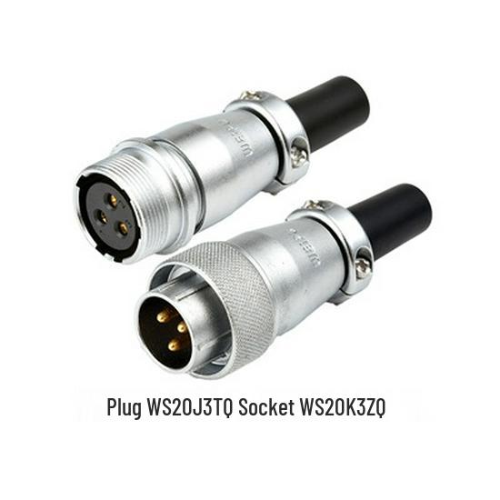 WEIPU WS20 Aviation Plug for Power and Signal Transmission
