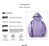 Autumn Children's Terry Cloth Zip-Up Hoodie with Pocket - Solid Color Korean Style Parent-Child Jacket