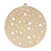 Wooden Medallions - ARTEMIO - Stars - Set of 2 - Christmas Decoration - To Hang