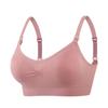 Wire-Free Plus Size Front Closure Nursing Bra for Pregnant Women - Adjustable, Seamless Design for Comfortable Feeding