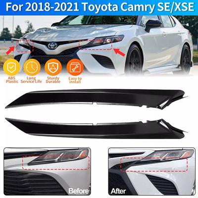 1 Paire Calandre de Pare-chocs Avant Garniture Inférieure de Phare Pour Toyota Camry Se Xse 2018 2019 2020 2021 2022 5271306100 5271206100