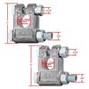 A14U-3X Battery Terminals(Heavy Duty) Battery Terminal Negative & Positive With Plastic Cover Made Of Lead Alloy Kit