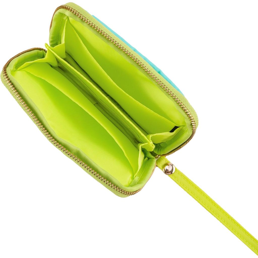 Hobonichi Drawer Pouch Lime Pocket/Aqua