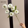 Artificial Peony Flower Long Stem 6 Heads Silk Ranunculus Bunch for Wedding Party Table Hotel Home Floral Decor