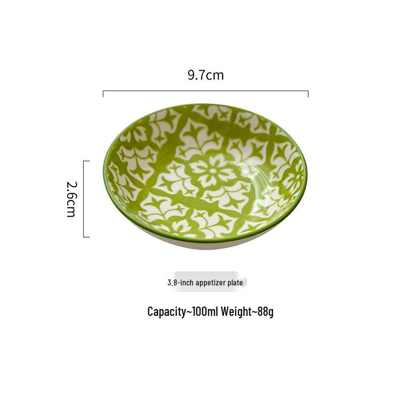 Bohemian Ceramic Omáčka na namáčení - Malé kořenky pro japonskou kuchyni a dezerty