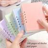 4pcs A7 Mini Notebook Detachable Coil Pocket Diary Note Travel Home Office Notepad Weekly Daily Planner Notebook School Supplies