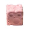 Cheese Stress Reliever Fake Squeeze Toy, Anxiety Relief Cube Sensory Shaped Toy Slow Rising Pinch Home Office Relaxation Tool Shape