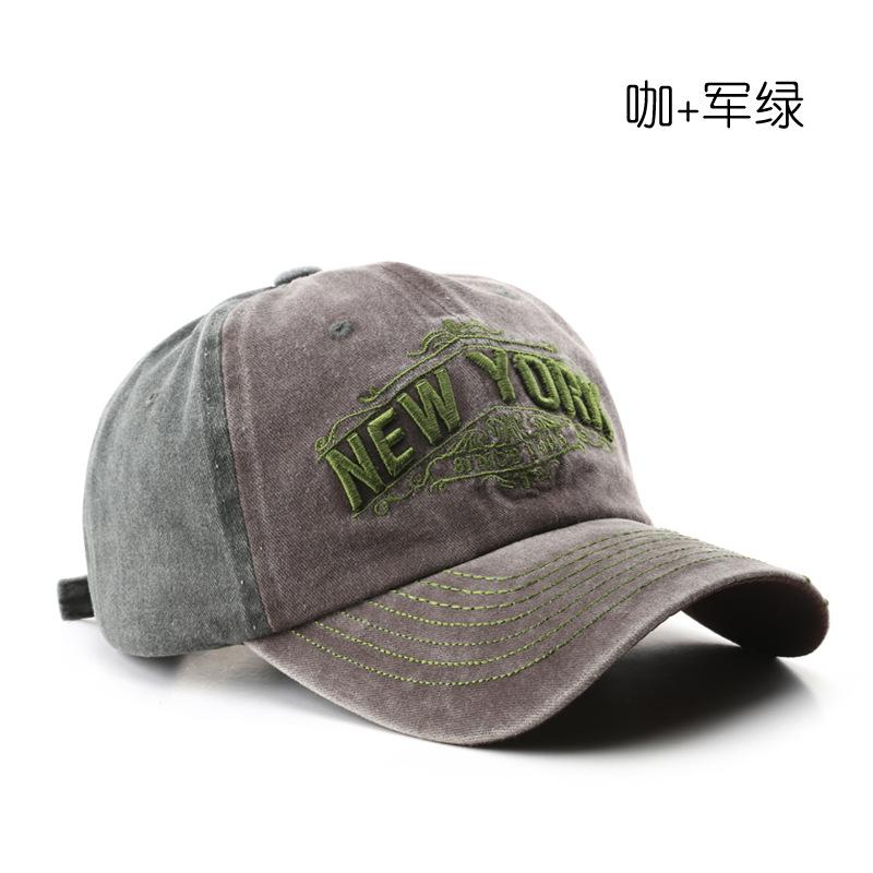 

Hat personalized color matching curved brim baseball cap outdoor travel sun protection sun hat cap