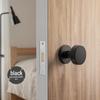 Versteckter Minimalistischer Weißer Runder Türgriff für Schlafzimmer