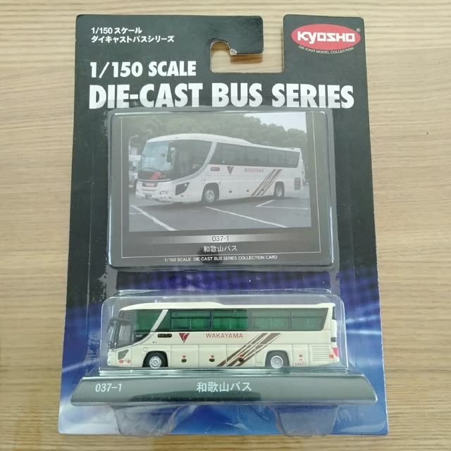

Kyosho Литой автобус Автобус Вакаяма Мини-машина Модель автомобиля 1/150 037-1