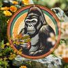 Vintage Coca Cola Gorilla Retro Metal Tin Sign UV Printed Wall Art Decor 1pc