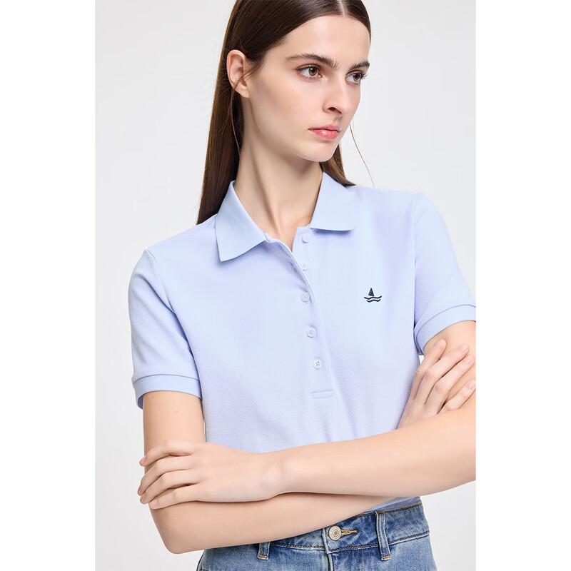 Navigare Women s Moisture-Wicking Breathable Short-Sleeve Polo Shirt L