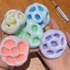 Simulated Ice Skin Handmade Ball Pinching Toy Sticky Suction Finger Stress Relieving Ball for Adults Children To Relieve Anxiety