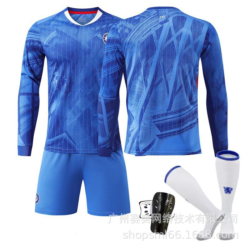 2526 Chelsea Home Long-sleeved Football Uniform Set Children's No. 10 Palmer Jersey 8 Enzo 24