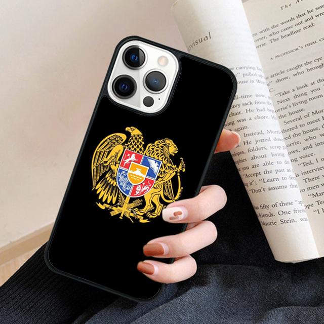 Armenia Albania Russia flag Emblem phone Case Cover For iPhone 17 Air 16 15 14 Plus for apple 16 11 12 13 Pro Max