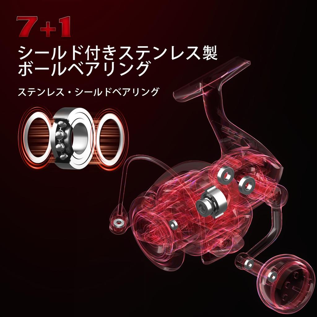 WUPUMAN CFSW Spinning Interchangeable Reinforced Drag Strong Long Ideal for Sea 5000 Reel, Left/Right Handle, Lightweight, System, Drag, Casting,