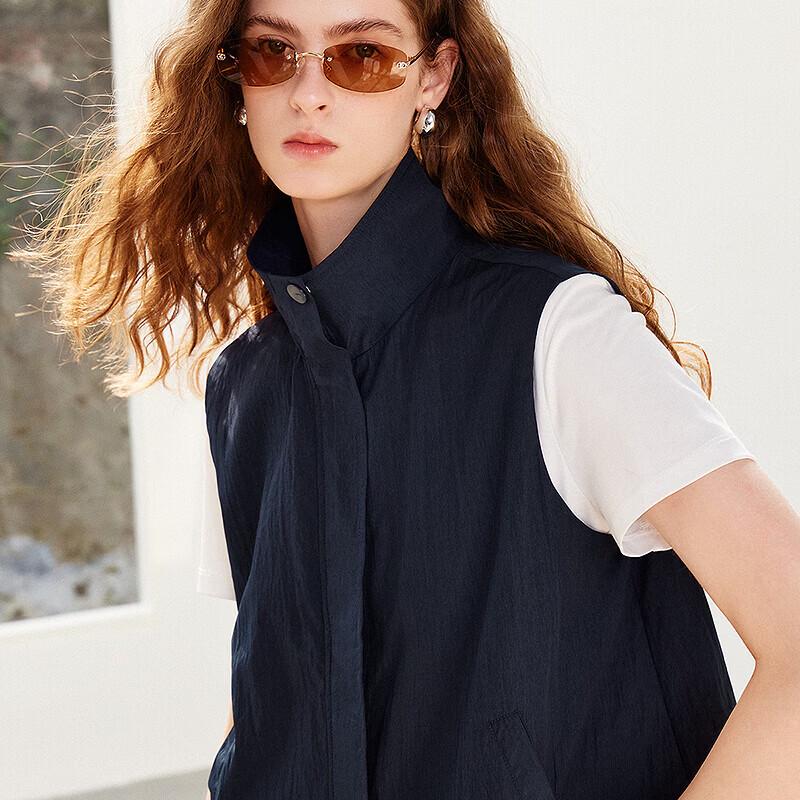 Damen Retro Arbeitskleidung Ärmellose Weste & Rock Set