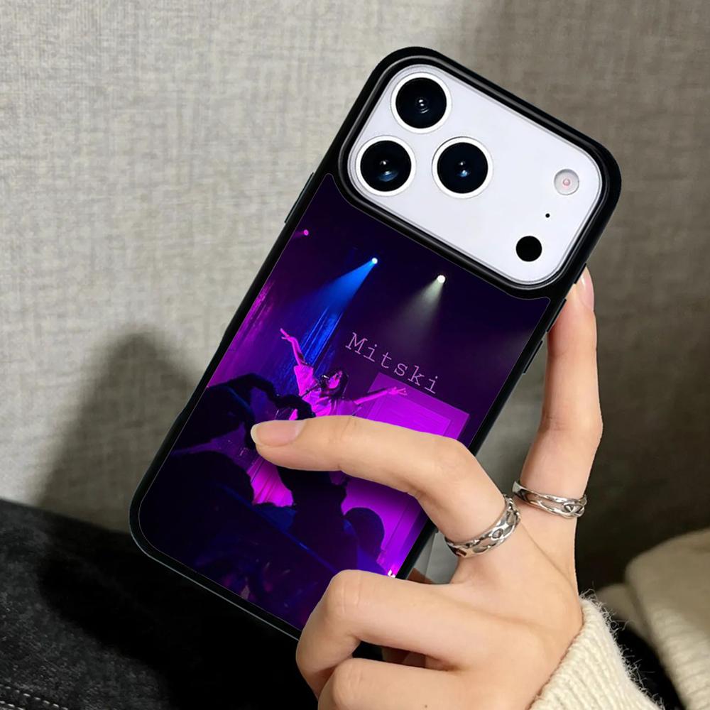 Capa Case for iPhone 17 Air 16 Pro Max 15 Plus 11 13 Mini 14 12 Back Phone Cover Singer Mitski