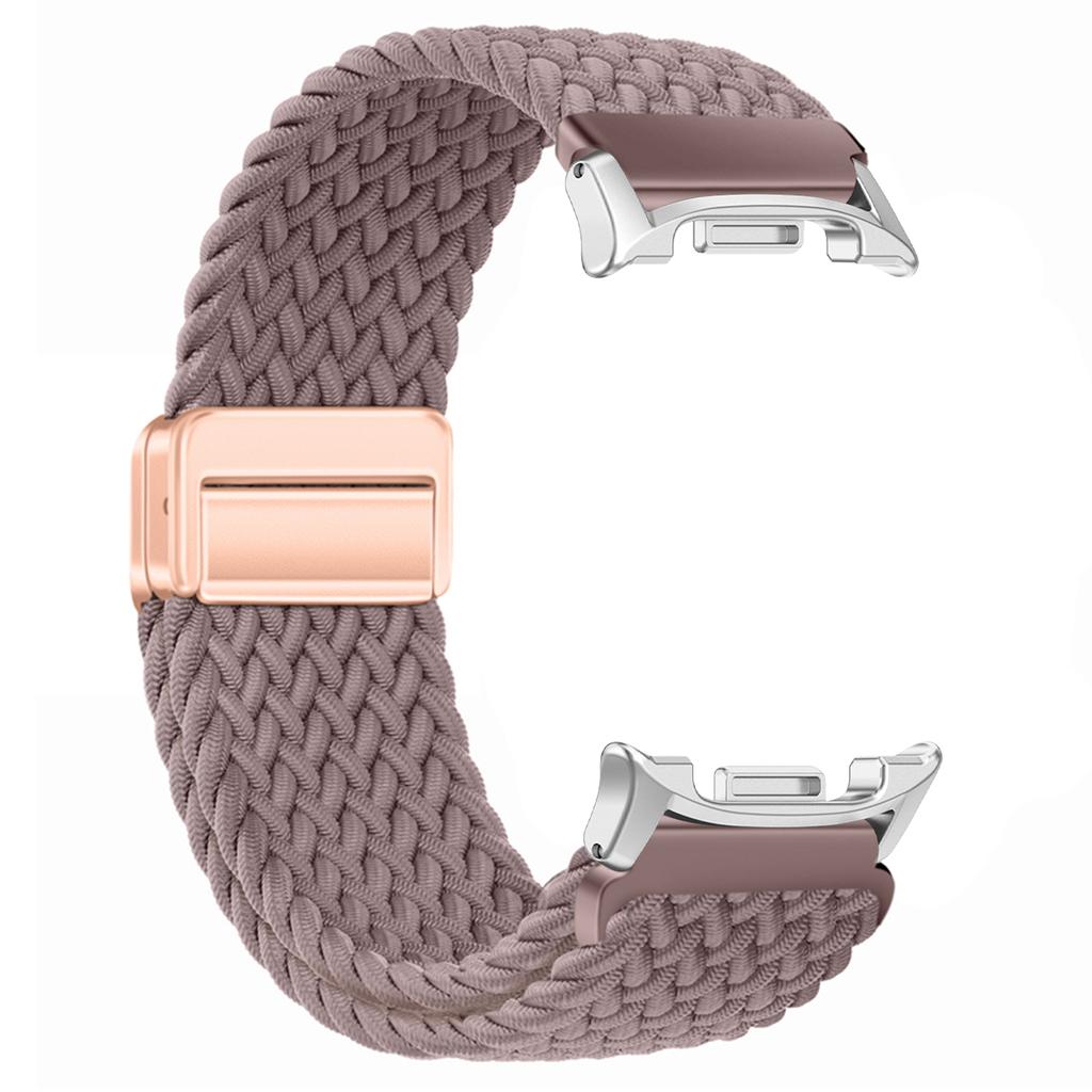 Braided Nylon Band for Samsung Galaxy Watch 8/8 Classic 46mm Magnetic Buckle for Galaxy Ultra 2025/7 47mm Colorful Sport Strap