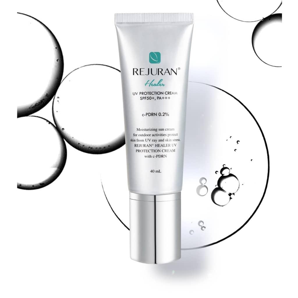 Rejuran Healer UV-Schutzcreme SPF50+ PA+++ / UV-Schutzbalsam SPF50+ PA+++ / Wasserkapsel-Sonnenserum SPF15 PA+++