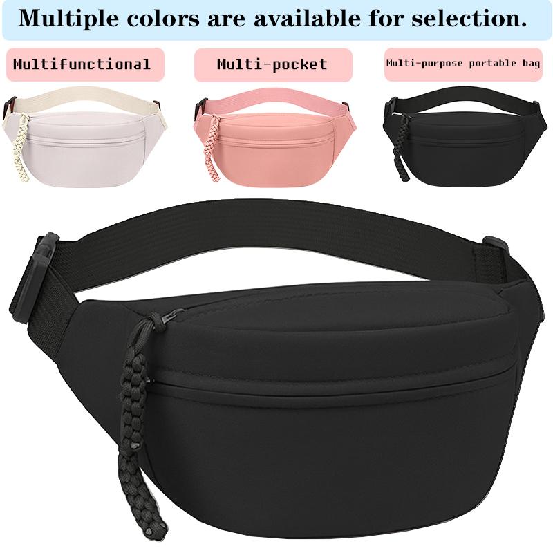 Marsupio Multifunzione Multicolore, Multitasche, Borsa Portatile Multiuso, Per Uscite Quotidiane e Viaggi, Elegante e Pratico