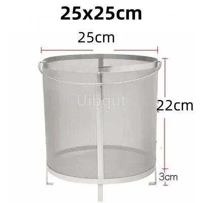 

304 Stainless Steel Beer Wine House Home Brew Filter Basket Strainer Barware Bar Tools Filter Bag for Jelly Jams Homebrew Barrel