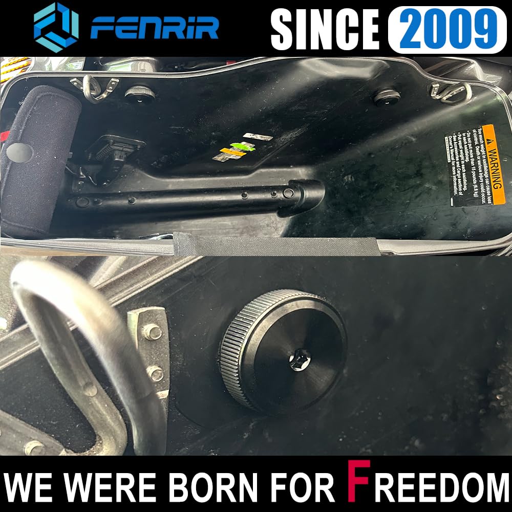 FENRIR Motorcycle Saddlebag Lock Security Bolt Knob Fastener Hardware 304 Stainless Compatible with CVO Ultra Electra Street Road Road King Road Road