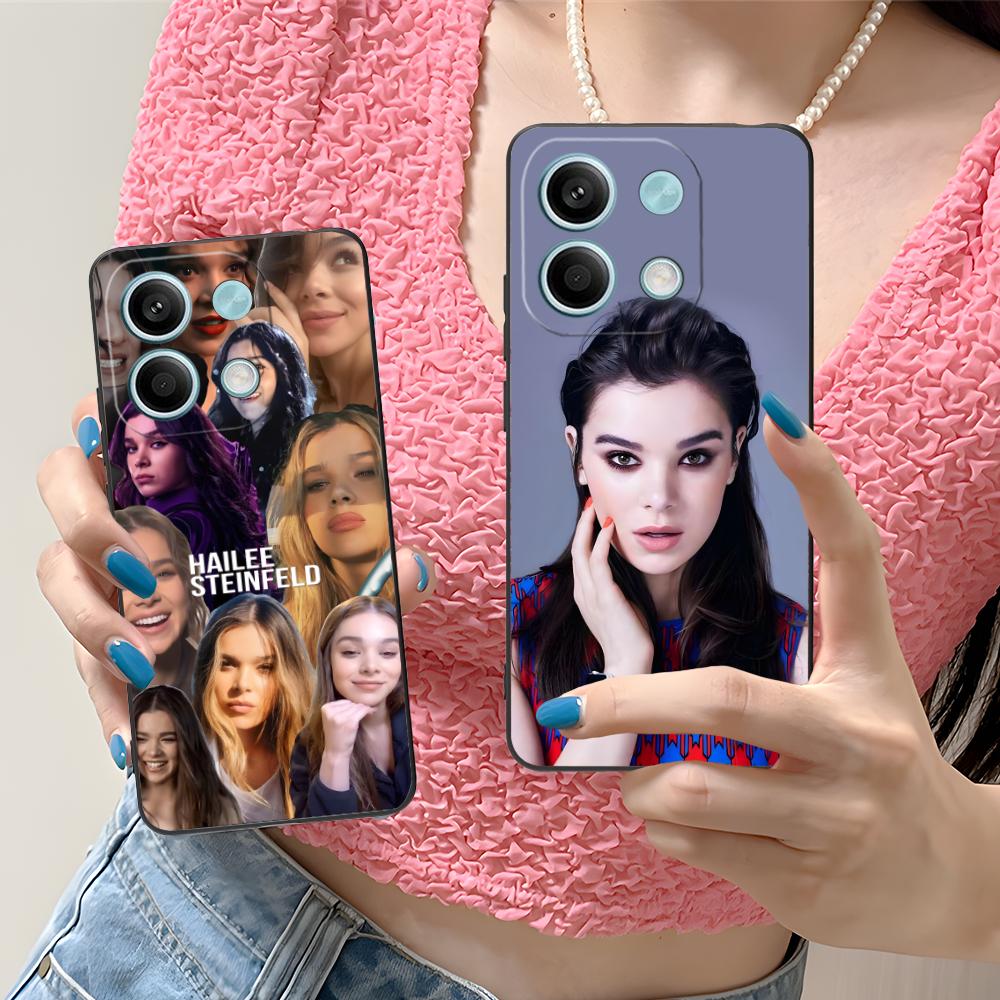 Hailee Steinfeld Matte TPU Mobile Phone Case for Xiaomi Redmi 15 14 13 12 A5 3 2 1 C Plus 4G 5G Colorful Printing Cover