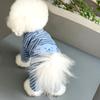 Dog Four-legged Clothing Teddy Bichon Small Dog Pomeranian VIP Schnauzer Traction Pet Clothing Autumn And Winter Clothing