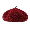 Wool Painter Caps Knitted Artist Hat Elegant Women Berets  Girls