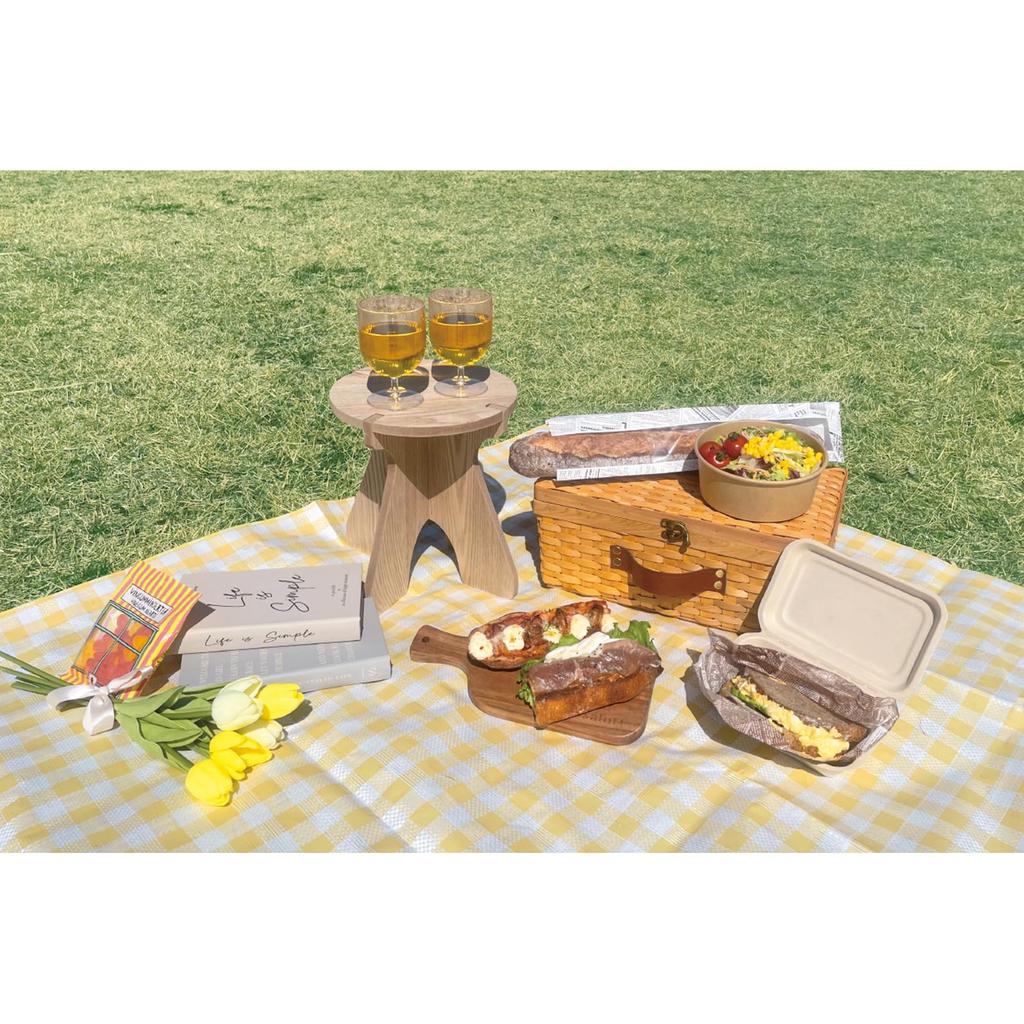 Artec Outdoor Leisure Sheet Cozy Picnic Mat x Old Yellow 74177 1.8m 2.7m