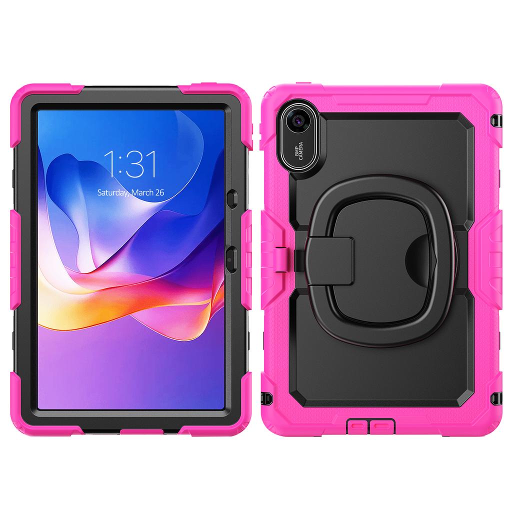 Heavy Duty Rugged Protective Case 360° Rotating Kickstand & Handle Grip,Shoulder Strap For Xiaomi Redmi Pad 2 11 Inch
