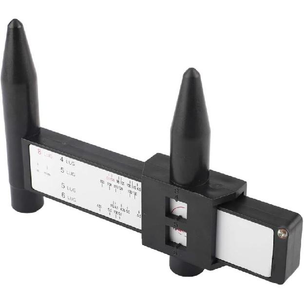 PCD Gauge, Rim Bolt Pattern Measuring Tool, PCD Ruler, Lug Bolt Pattern Gauge