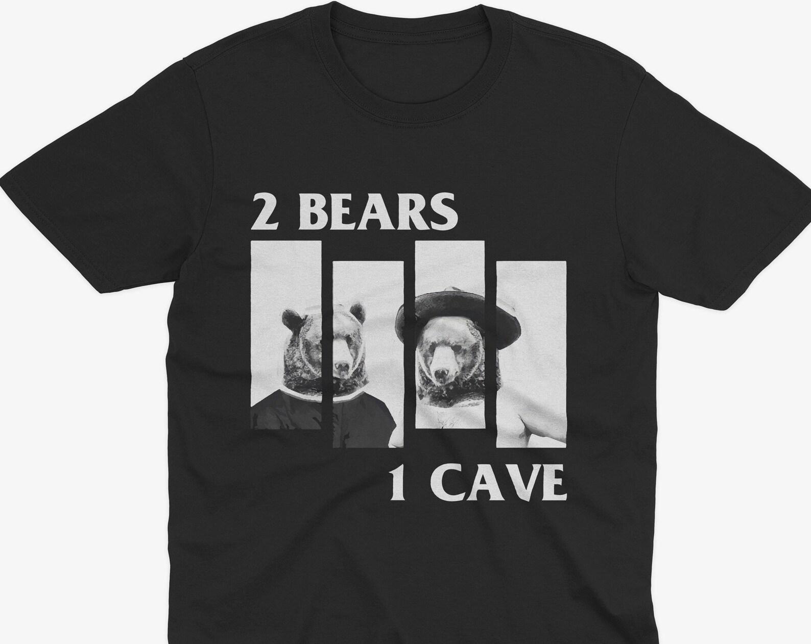 Футболка 2 Bears 1 Cave, Том Сегура, Берт Крейшер, Футболка 2 Bears 1 Cave, Подкаст 2 Bears, Футболка для комедии, Комедийный подкаст M